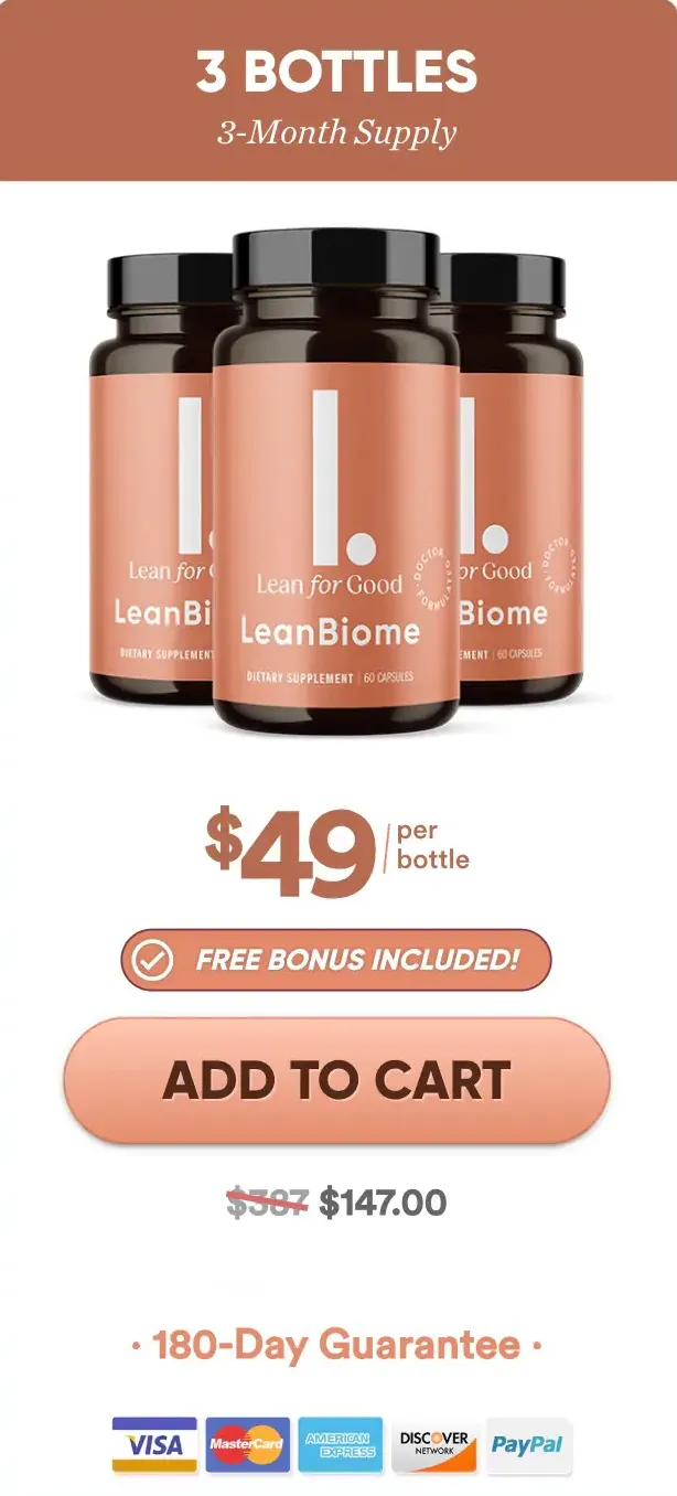 LeanBiome Buy 3 Bottles