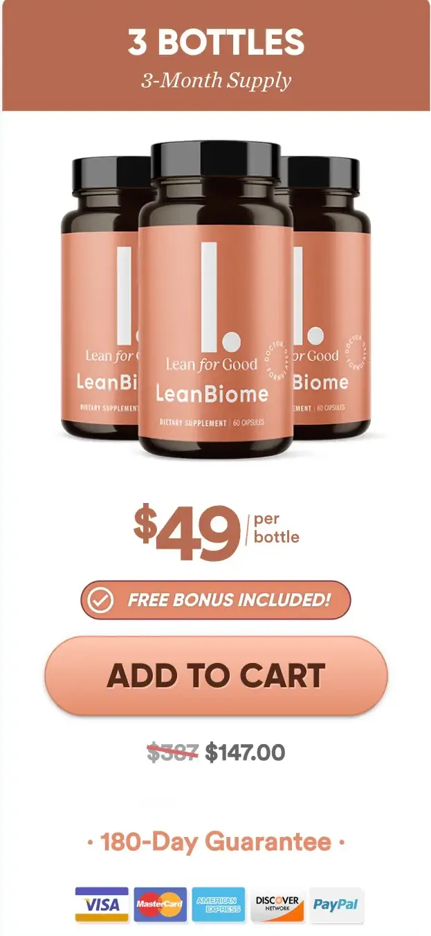 LeanBiome Buy 3 Bottles